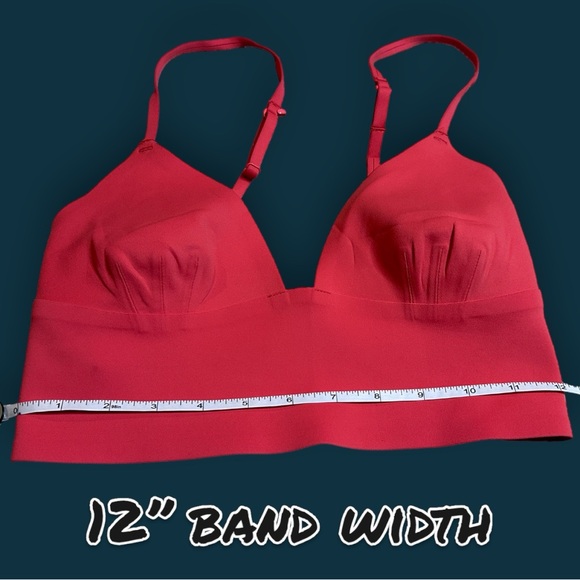 NWT Free People Intimately Sage Longline Neo Bralette in Cayenne Pink. Small 🌺 - Picture 6 of 14